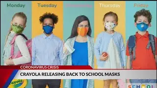 Crayola releases back to school masks