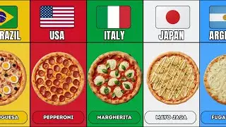 Pizza z r&oacute;żnych kraj&oacute;w