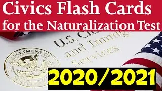 U.S. Citizenship Naturalization Test - 2021 & 2020 (Simple Answer) #KatelAcademy #USCitizenshipTest