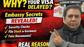 Почему ваше посольство задерживает выдачу вашей визы???🇩🇪🇩🇪🇩🇪