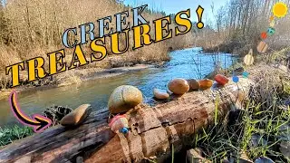 Hunting Wishing Stones During 7-Planet Alignment: Creek Treasures Discovered!