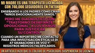 Mi madre terapeuta me llamó “enferma mental” ante 740K—exposé sus mentiras 