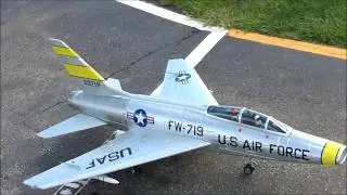 Flyfly F-100 Super Sabre (Flown 9 - 2019)