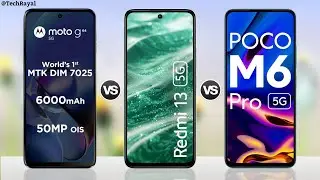 Moto G64 5g vs Redmi 13 5g vs Poco M6 Pro 5g || Full Comparison