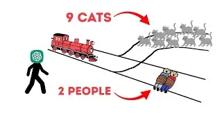 Who Would AI Save? 9 Cats or 2 People?
