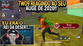 TWO9 REAGINDO AO SEU AUGE NO FREE FIRE EM 2020, O REI DA DESERT!!!