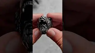 Vintage Wikinger Wolf Ringe | Edelstahl Schmuck f&uuml;r M&auml;nner#ulikingjewelry #vintagestyle