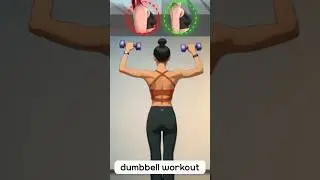 dumbbell shoulder press workout🔥 #dumbbellworkouts #shoulderpress #dumbbellpress