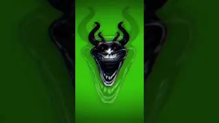 Green Screen Evil Troll Face With Big Horns | Navi tv | #shorts #eviltrollface #horns