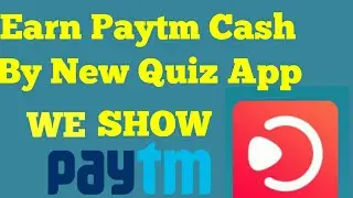 Play Quiz And Win Paytm Cash || New App WeShow || by tech arena