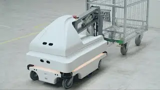 Mobile robot application at MIR (Mobile Industrial Robots Denmark) with sensors from SICK | SICK AG