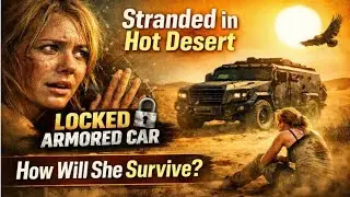 Girl vs AI Car in Desert | Advanced Technology Movie Explained