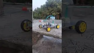 Water-Spraying Firefighter Robot | #arduino #robot