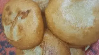 Aata or suji ka sabse aasan puaa #❤🤪#recipe🙏👍