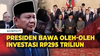 Presiden Prabowo Blak blakan Komitmen Investasi 18,5 Miliar Dollar AS dari Lawatan 5 Negara