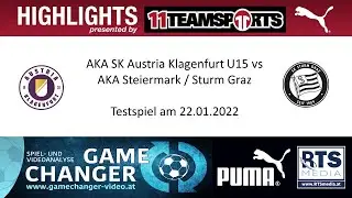 #AkademieSKAustriaKlagenfurt U15 vs  #AkademieSteiermarkSturm Graz U15