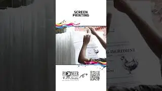 Screen Printing Manual Process - DIY Printing Tutorial