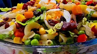 Perfect special party salad in one bowl #salat #salad