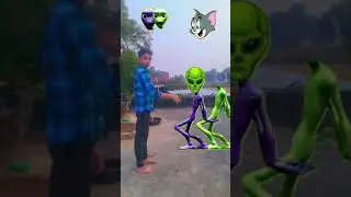 Dame to casita 2 alien head matching viral shorts #vfx #viral #shorts #funny