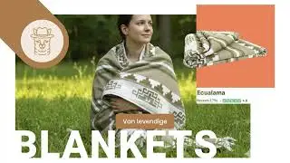 Ecualama luxe dekens &mdash; zachte alpacawarmte, handgeweven door Ecuadoriaanse ambachtslieden