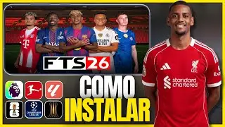 🔥COMO INSTALAR O NOVO FTS 2026 EM QUALQUER CELULAR | Android 13, 14, 15 e etc ✅