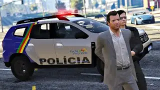OLHA QUEM CAIU NA MINHA M&Atilde;O! - PMPE - GTA 5 ROTINA POLICIAL