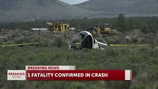 UPDATE: One man has died, another seriously injured in helicopter crash near Prineville Airport
