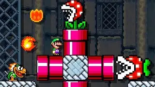 Super Mario Maker 2 🔧 Pipework Pillars - Act 4 🔧 MRZBRAINZ