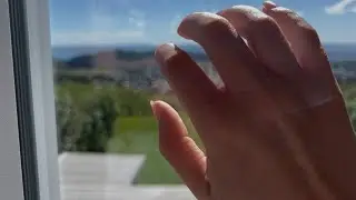asmr in my airbnb on a beautiful day - no talking, tapping, scratching 