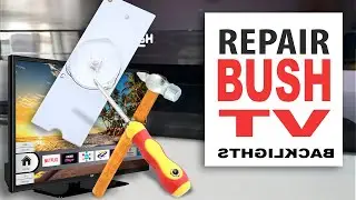 🛠 ремонт телевизора BUSH DLED32HDS Vestel IPS62. Нет изображения. Ремонт подсветки одиночным модулем