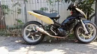 Bodiy loadrace di Jupitermx 135 njmx modifikasi dari body buta Gtr 150👌👌