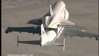 Dramatic Space Shuttle Discovery Ferry Flight Takeoff - STS-92 Edwards AFB
