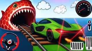 Extreme Car Mega Ramp Driving Tracks &ndash; Impossible GT Car Stunts Racing 3D | Android Gameplay