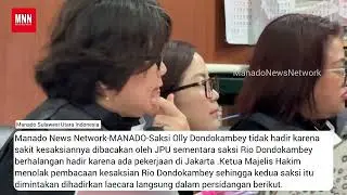 Video lengkap sidang ke 12 dugaan tindak pidana korupsi dana hibah GMIM 