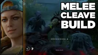 BEST MELEE CLEAVE BUILD + AREA DAMAGE! Back 4 Blood - Strongest Melee Cleave Build (Holly Character)