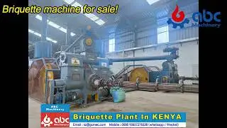 Stamping Briquette Machine for Biomass Fuel | High-Density Wood Briquette Production