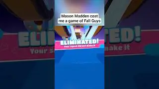 Mason Madden cost me a game of Fall Guys - Fall Guys #aew #mxm #speedball #coltcabana