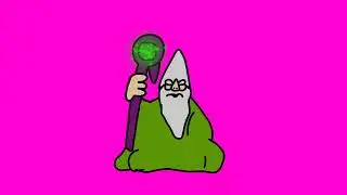 ELIGEBETE MEME. Mago supremo Animation chroma-key vers&atilde;o