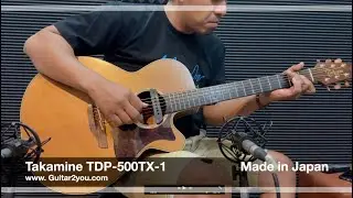 Takamine TDP-500TX-1    ( pickup Ctp-1 + Tri-AX-1 )