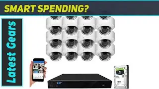 GW Security 16 Channel 4K NVR: Best AI Human Detection Camera System!