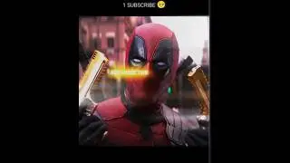 Deadpool golden plated 50 clabers desert eagle pistol #deadpool #deadpool #edit #viral