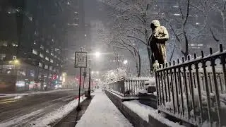 Feb 23, 2026 - NYC BLIZZARD Live 4K Walk to Work in Snow