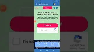 Claim 1$ every 15 minutes