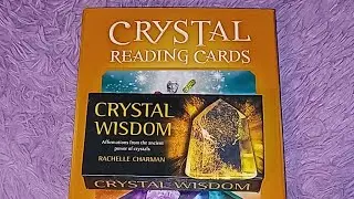 Crystal Reading Cards & Crystal Wisdom Deck -- 2 Crystal Oracle Decks... 1 SHOCKING Discovery!
