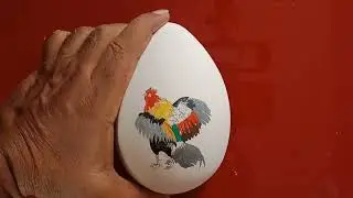 Red Junglefowl.#Egg #painting #birds #conservation #Sindh wildlife #Pakistan #museum.
