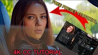 THIS IS 4K MARVEL - PRESET + TUTORIAL | 4k Quality Tutorial | Convert normal clips to 4k | Hdr CC