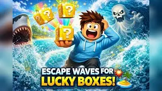 MARI KITA LANUTKAN MAIN GAME ESCAPE TSUNAMI BRAINROT LAGI #roblox #shorts #live
