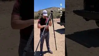 Tripod setup speed. How'd I do?