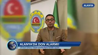 FROST ALERT IN ALANYA!