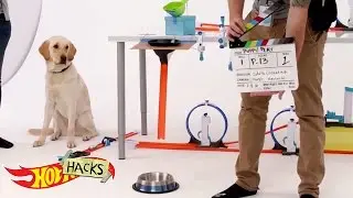 Behind the Scenes: Puppy Play | Hot Hacks | @HotWheels